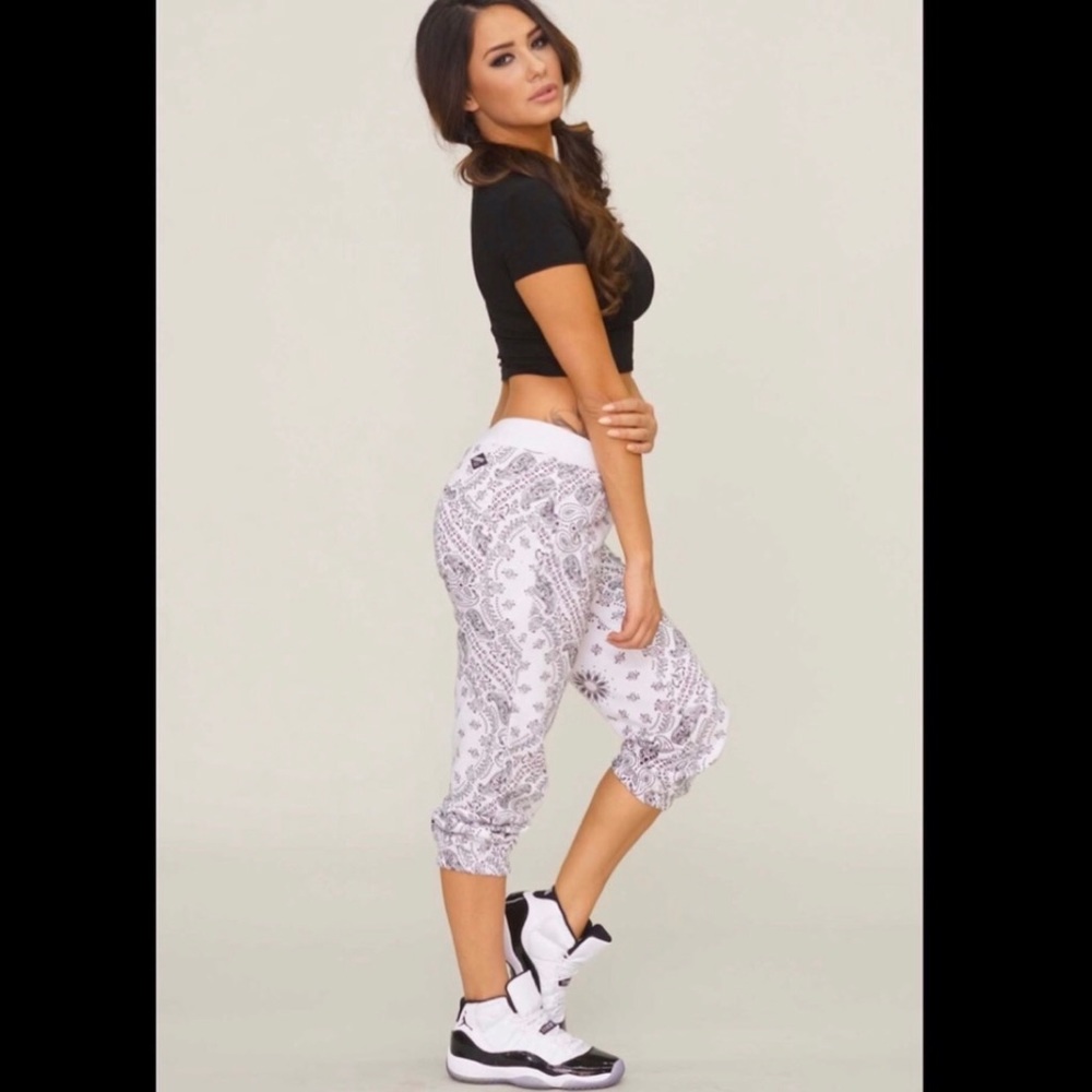 Crooks & Castles bandana sweatpants nwot